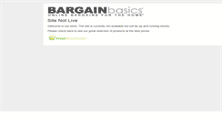Desktop Screenshot of bargainbasics.com